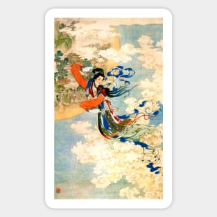 Chang'e Flying to the Moon Sticker